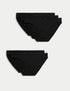 5pk Cotton Lycra® Bikini Knickers